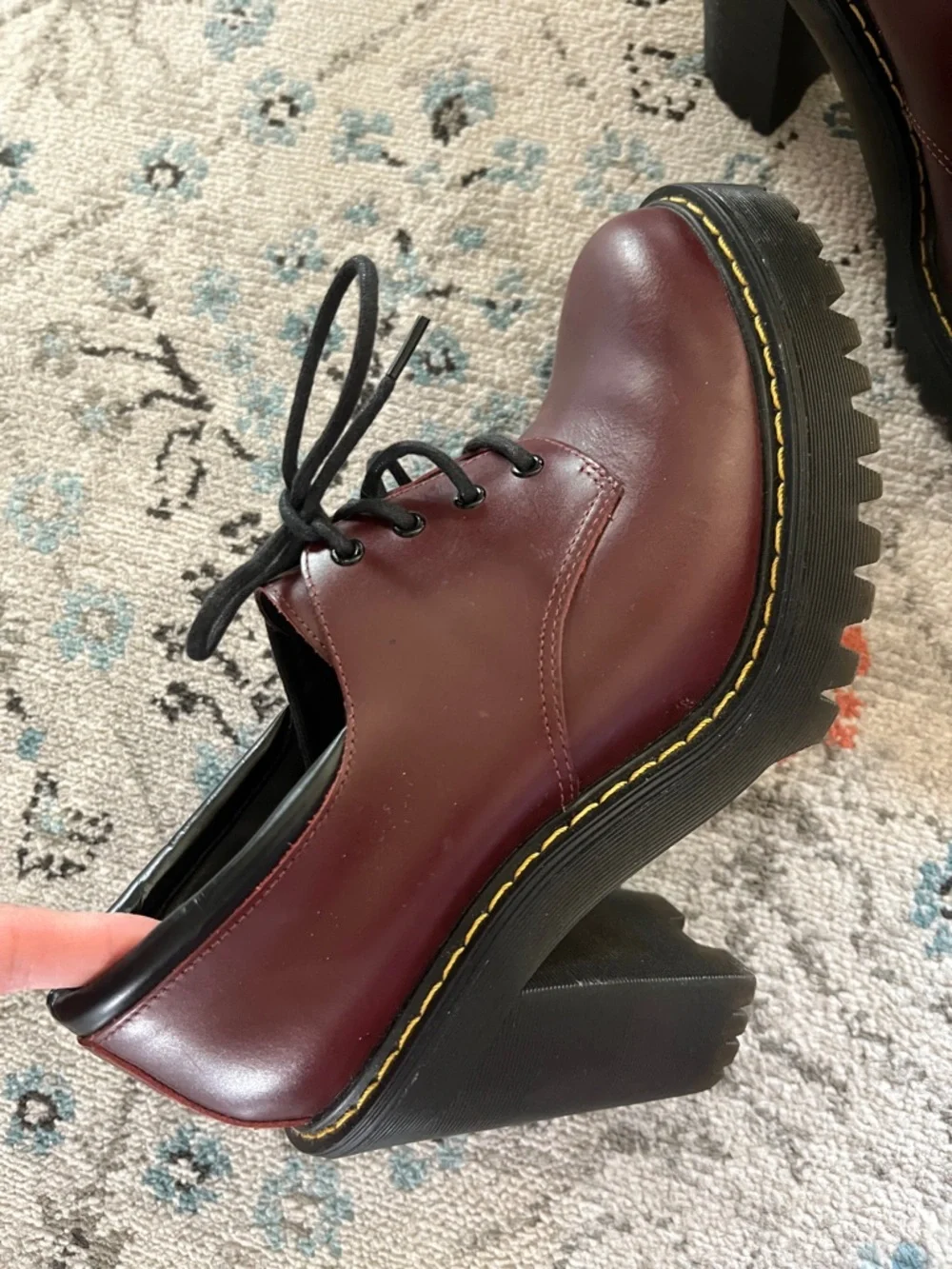 Dr. Martens Salome Platform Lace-Up Oxfords Size 7 - Picture 10 of 17